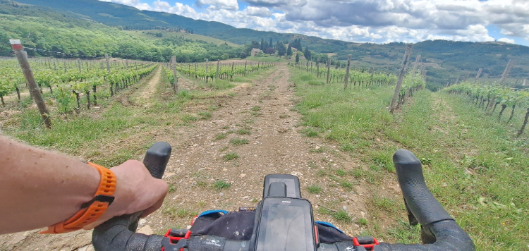 Gravelbike verkenning Toscane
