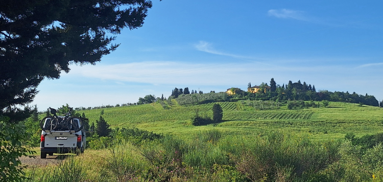 Verkenning gravelbikereis Toscane