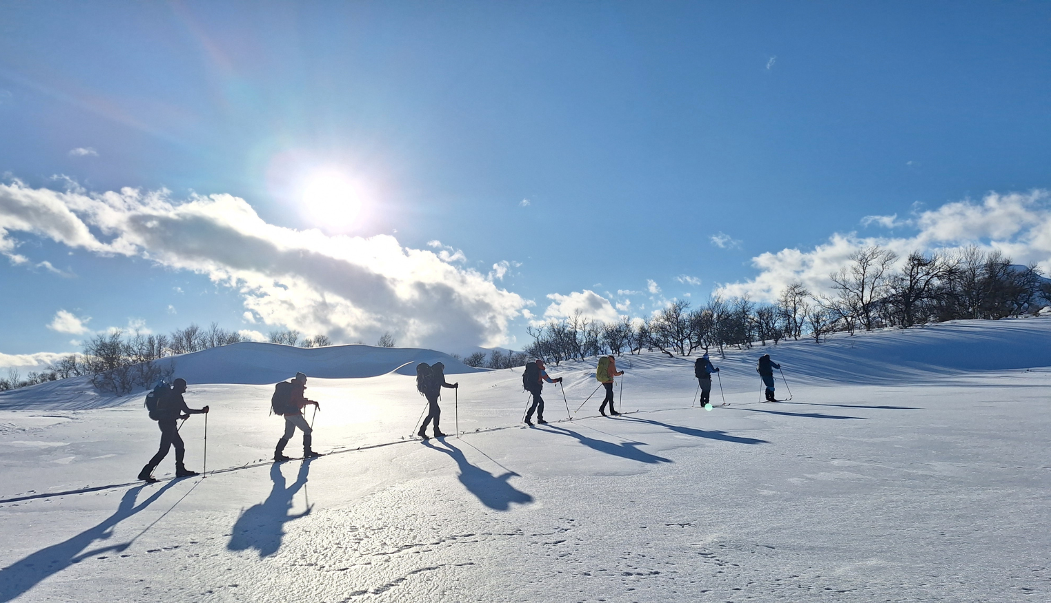 Backcountry reis in Zweden