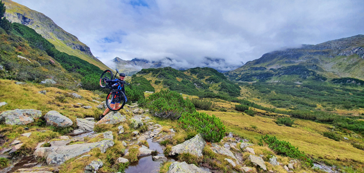 GPS TransAlp klassieker Joe route