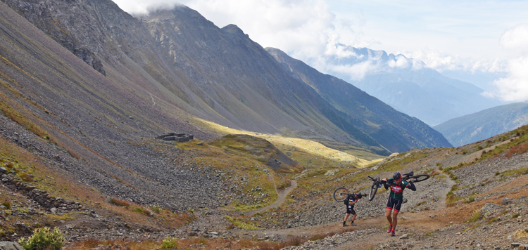 GPS TransAlp klassieker Joe route