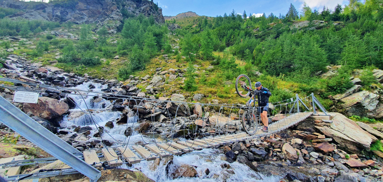 GPS TransAlp klassieker Joe route