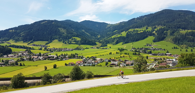 Racefietsen in Salzburgerland