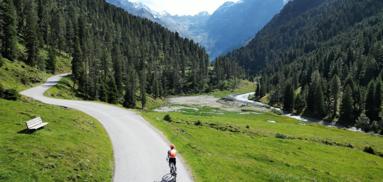 Maatwerk racefiets Tiroler Alpen