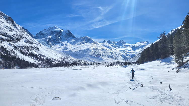 Langlauftrekking Engadin