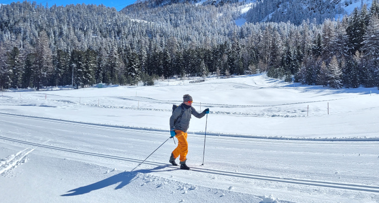 Langlauftrekking Engadin