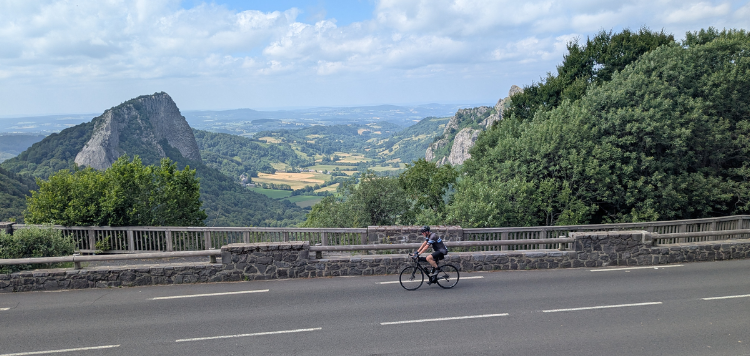 Hart van het centraal Massief met de Puy de Dome