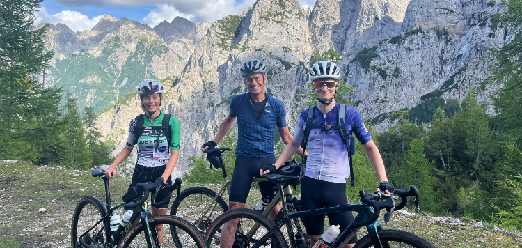 Gravelbike TransAlp Adria bij Vasa Sport