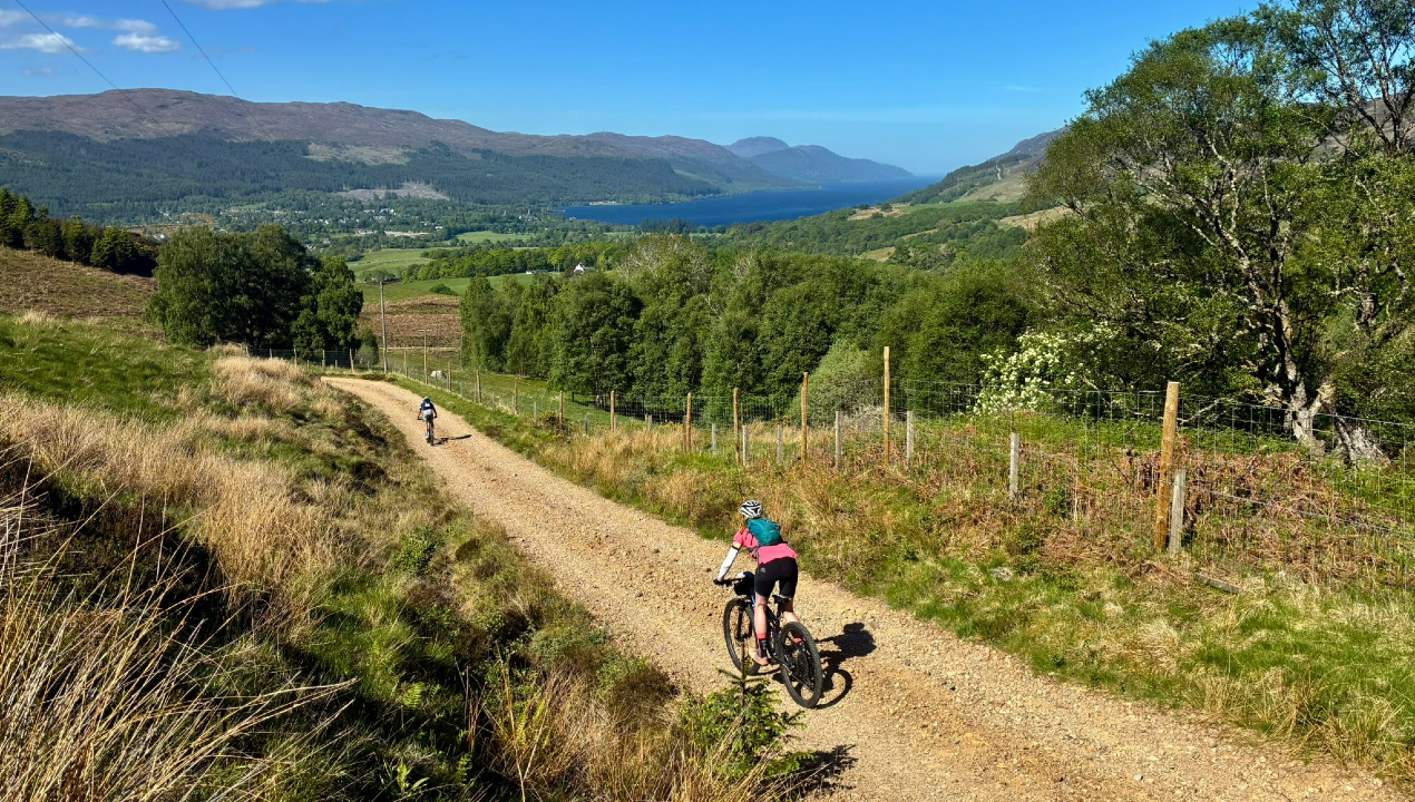 Afdaling naar Loch Ness