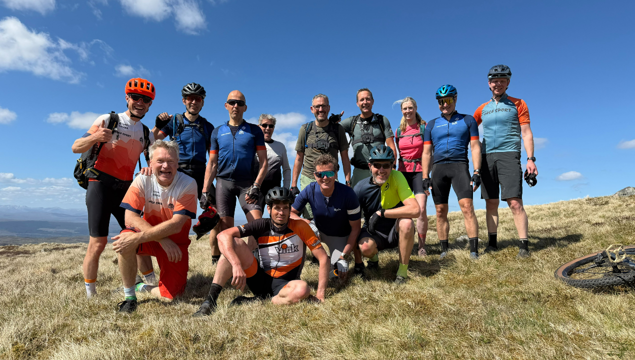 Groepsfoto Schotland Coast to Coast