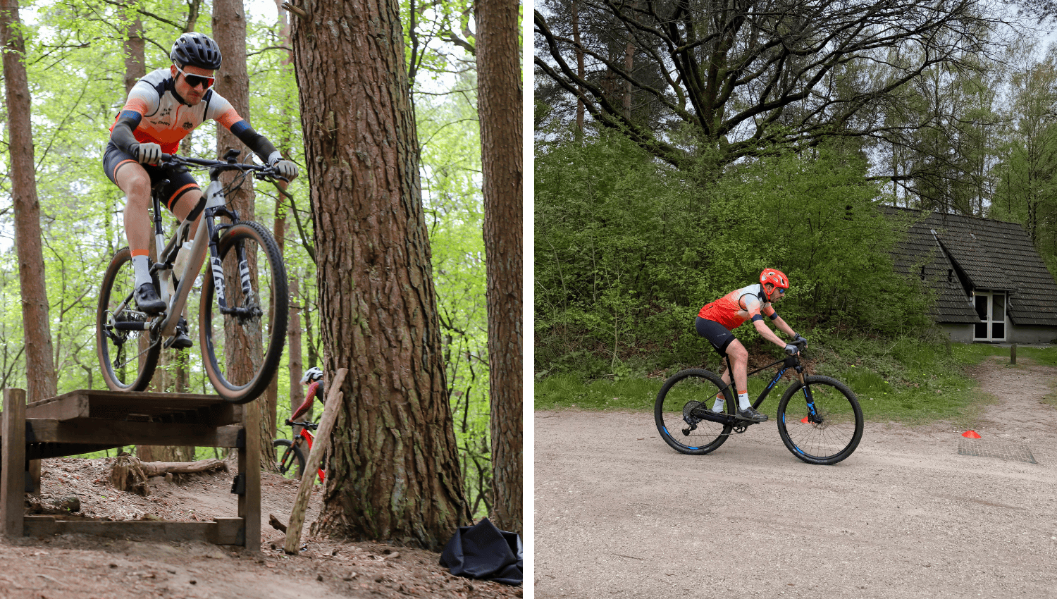 Carrousel van twee bikegidsen