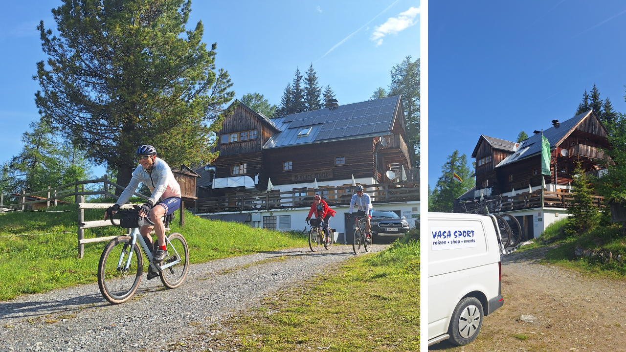 Accommodatie en fietsvervoer