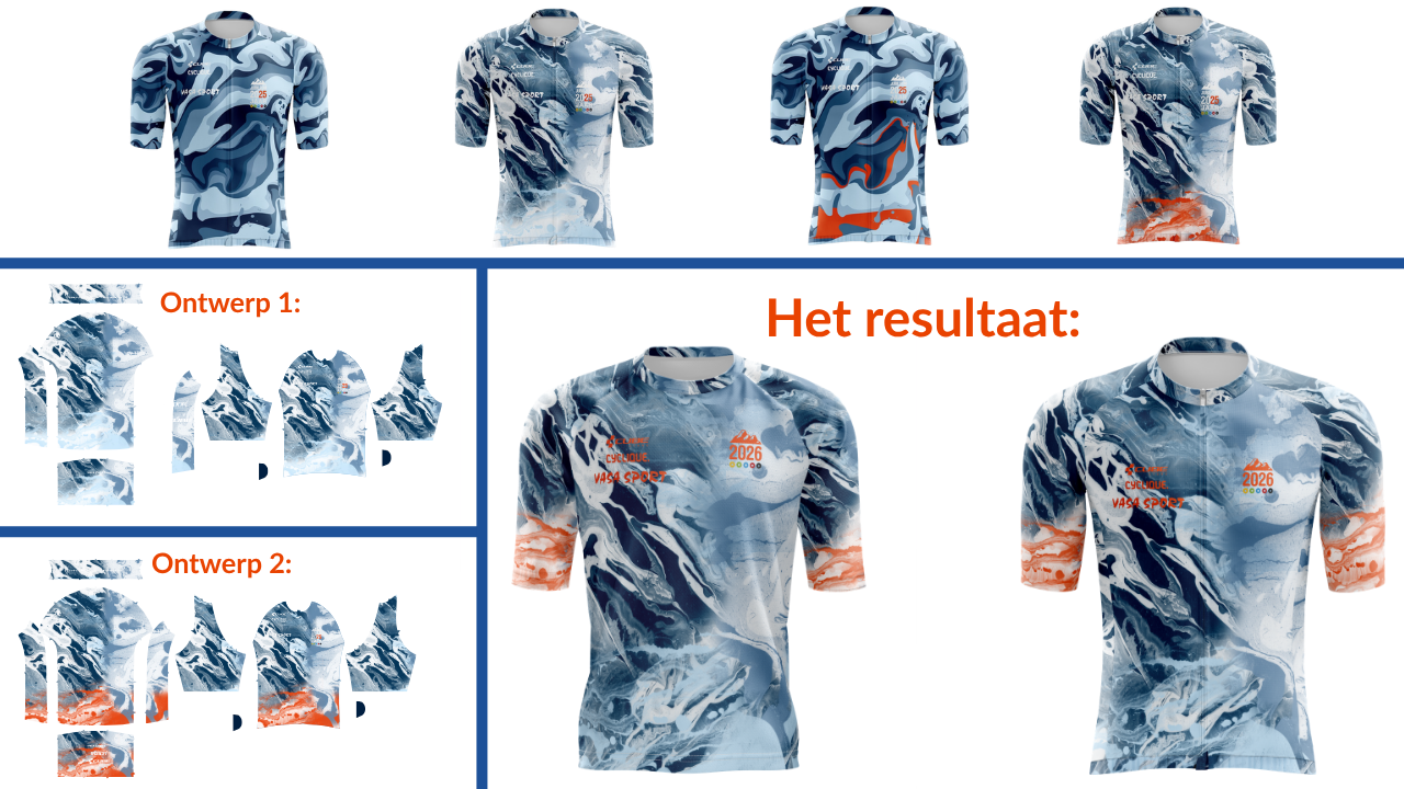 Compilatie - ontwerp Fietsshirt 2026