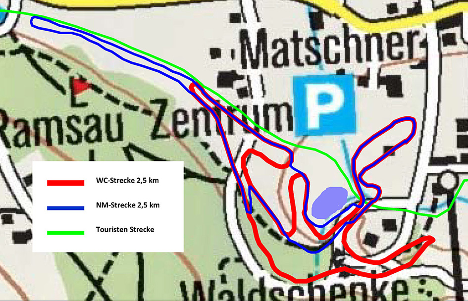 NK parcours 2,5 km