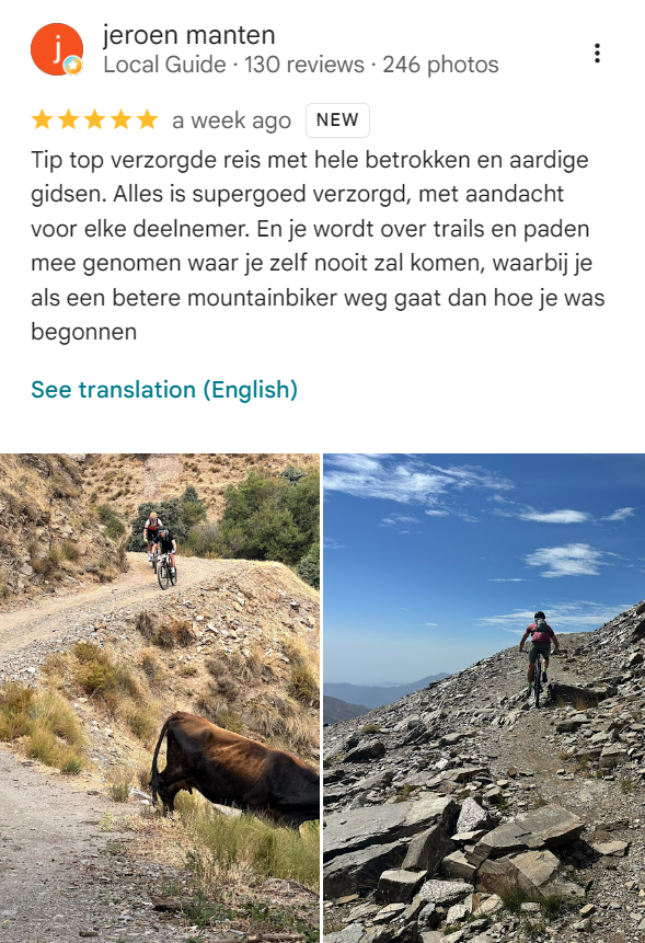 Review van Jeroen Manten over deze reis