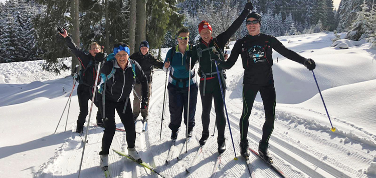 Langlauf trekking Sumava