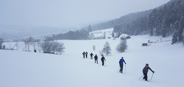 Backcountry toerlanglaufen cursus les duitsland reis weekend schwarzwald