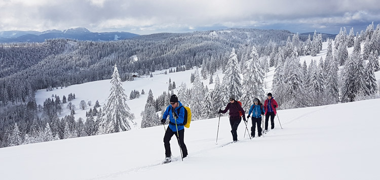 Backcountry toerlanglaufen cursus les duitsland reis weekend schwarzwald