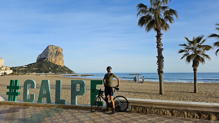 Calpe aan de Costa Blanca racefietsreis Vasa Sport