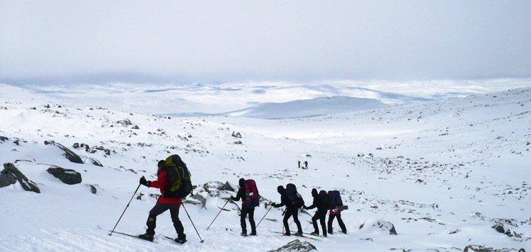 backcountry toerlanglaufen dovrefjell