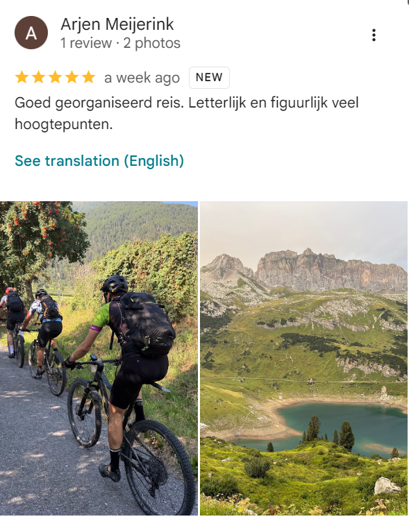 Review van Arjen over deze reis