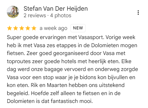 Review van Stefan van der Heijden