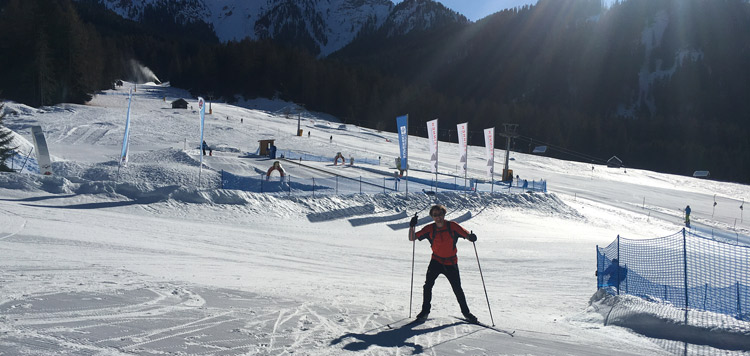 Langlaufvakantie in de Dolomieten (skating)