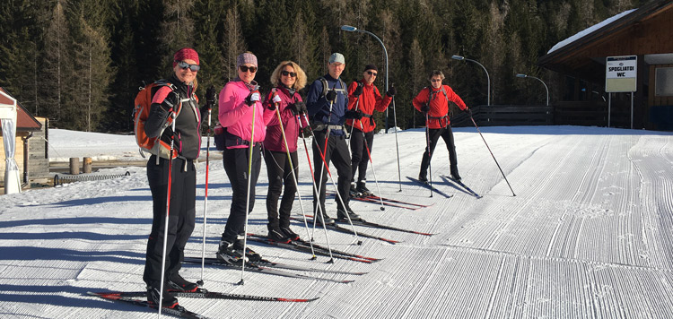 Langlaufvakantie in de Dolomieten (skating)