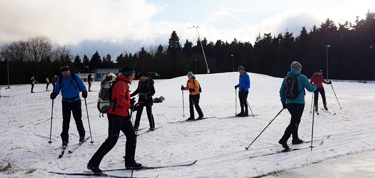 langlaufen cursus les duitsland oberhof weekend vakantie reis