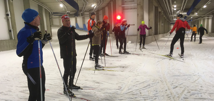 langlauf cursus les sneeuwhal oberhof duitsland