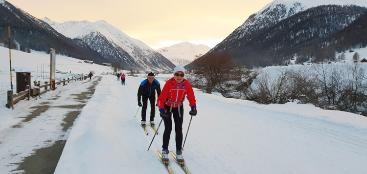 langlaufen livigno reis cursus les vakantie italie