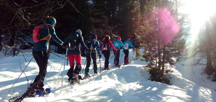 langlaufen reis livigno snowshoe vakantie italie cursus les