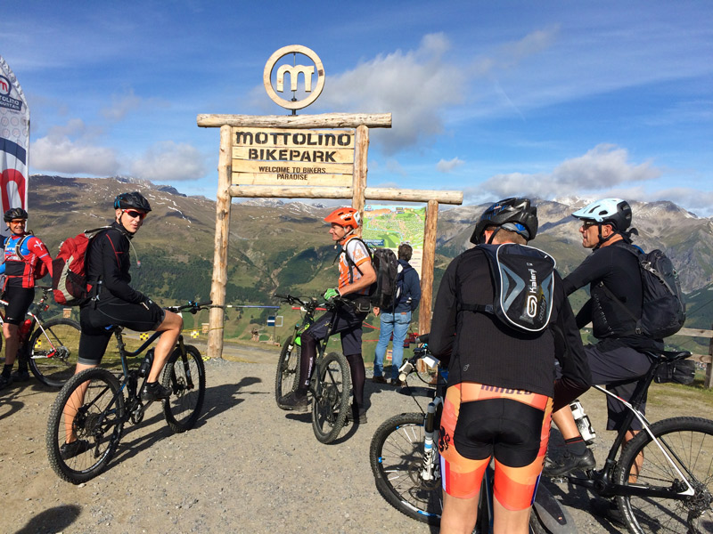 mountainbiken livigno reis