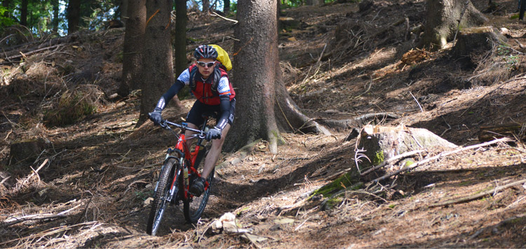 mountainbiken transalp