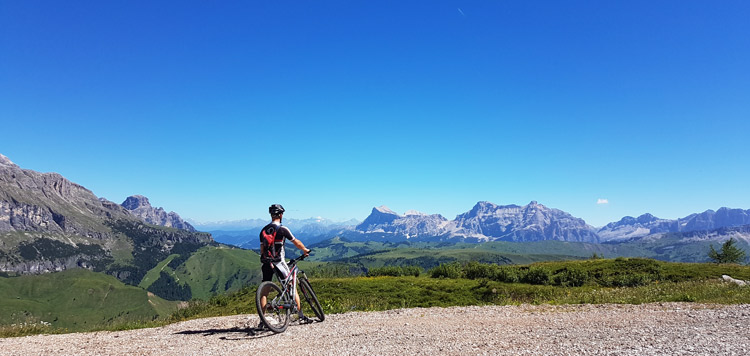 MTB transalp dolomieten met afdalen