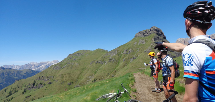 MTB transalp dolomieten met afdalen