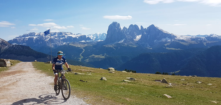 MTB transalp dolomieten met afdalen