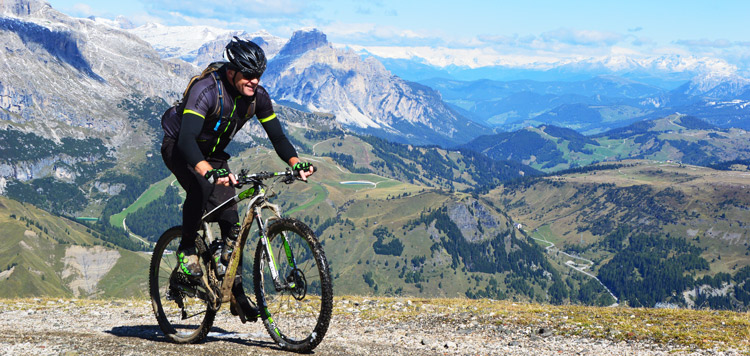 MTB transalp dolomieten met afdalen