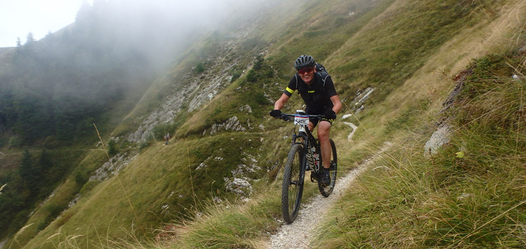 mtb tocht garda meer italie reis