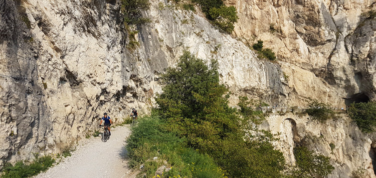 mtb tocht garda meer italie reis