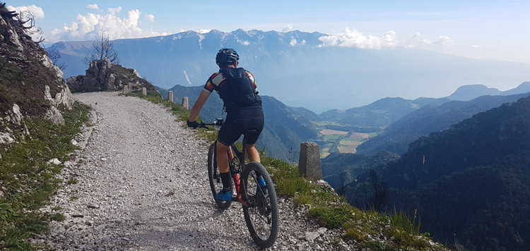 mtb tocht garda meer italie reis