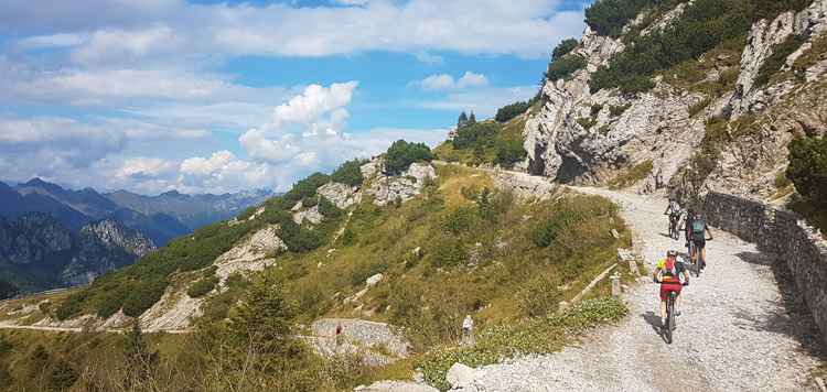 mtb tocht garda meer italie reis