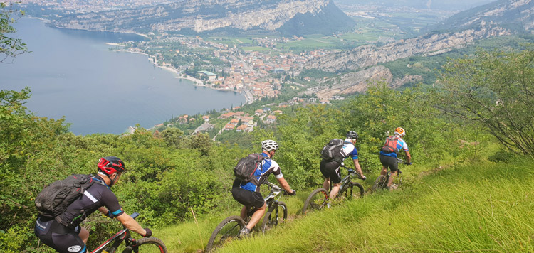 mtb reis garda meer italie