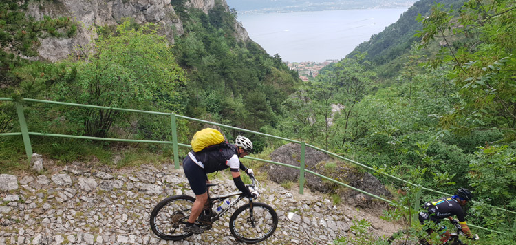 mtb reis garda meer italie