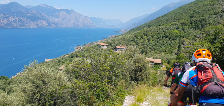 mtb reis garda meer italie