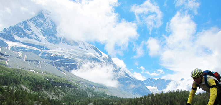 mtb reis matterhorn mont blanc transalp