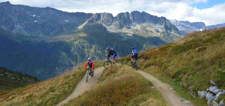 mtb route Mont Blanc transalp reis