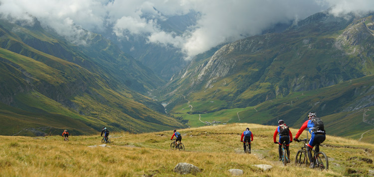 ​​​​​​mtb route Mont Blanc transalp reis
