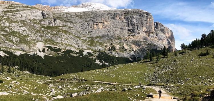 mtb tocht dolomieten reis vakantie