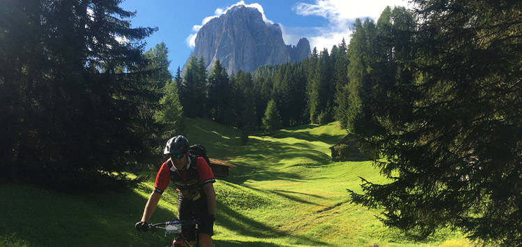 ​​​​mtb tocht dolomieten reis vakantie